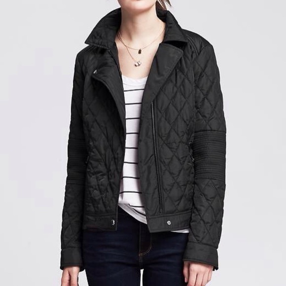 Banana Republic Jackets & Blazers - 🌷🌷Banana Republic | Quilted Moto Jacket